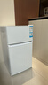 海爾（Haier）88升小冰箱冰箱雙開(kāi)門(mén)小戶(hù)型迷你家用租房宿舍辦公室節能省電BCD-88GHTMZ0WV家電國家補貼15% 曬單實(shí)拍圖