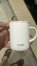 膳魔師（THERMOS）保溫杯340ml男女士?jì)和R克咖啡杯學(xué)生教師節禮物JDG-351白色 曬單實(shí)拍圖