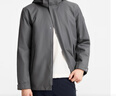 AIGLE艾高M(jìn)TD防風(fēng)防雨透汽棉服男士外套 玄鐵灰 BT391 M 曬單實(shí)拍圖