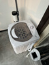 小鴨脫水機單脫水甩干機小型迷你單桶半自動(dòng)家用出租房宿舍甩干桶以舊換新 6.0灰色不銹鋼款【不銹鋼脫水桶/藍光功能】 曬單實(shí)拍圖