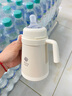 babycare鈦保溫杯保鮮抑菌小月齡寶寶學(xué)飲水杯喝奶喝果汁阿爾法鈦300ml 曬單實(shí)拍圖