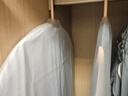 妙馨思透明衣服防塵罩掛式大衣防塵袋可水洗加厚西裝西服羽絨服保護罩 曬單實(shí)拍圖