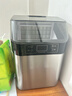 新飛制冰機(jī)商用小型全自動(dòng)臺(tái)式迷你全自動(dòng)冰塊機(jī)實(shí)心方塊冰制作機(jī)器家用擺攤奶茶店便利店家用制冰機(jī) 【銀24冰格】日產(chǎn)30KG-手動(dòng)加水 曬單實(shí)拍圖
