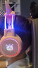 ONIKUMA電腦耳機頭戴式有線電競游戲耳機帶麥克風貓耳朵男女生主播吃雞降噪耳麥發(fā)光臺式機筆記本通用耳機 可愛粉貓耳版（RGB發(fā)光頭梁） 曬單實拍圖
