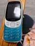 諾基亞（NOKIA）3210 4G 移動(dòng)聯(lián)通電信廣電全網(wǎng)通 2.4英寸雙卡雙待 直板按鍵學(xué)生功能機(jī)備用手機(jī) 藍(lán)色 曬單實(shí)拍圖
