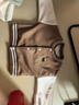 兒童秋冬季新款加絨加厚棒球服外套男女童時(shí)尚百搭上衣寶寶洋氣裝 咖色 90碼（建議身高75-85cm) 曬單實(shí)拍圖