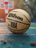 Wilson威爾勝NBA絕塵系列ENCORE PLUS防塵皮革暗紋配色成人比賽7號籃球 曬單實(shí)拍圖