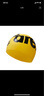 阿瑞娜（arena）25年新品徐嘉余同款時(shí)尚印花防水舒適不勒頭長(cháng)發(fā)護耳硅膠游泳帽 榮耀系列 黃色黑色（YLBK） 曬單實(shí)拍圖
