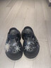 卡帝樂(lè )鱷魚(yú)（CARTELO）冬季新款外穿加絨棉拖鞋女厚底增高女鞋洞洞棉鞋K124 黑色 37 曬單實(shí)拍圖