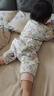威爾貝魯（WELLBER）恒溫睡袋嬰幼兒1-3歲竹棉睡衣秋冬兒童寶寶防踢被子加厚棉 綺夢(mèng)L 曬單實(shí)拍圖