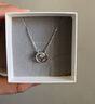 戚小米跳動(dòng)的心雙C吊墜項鏈女生鎖骨鏈輕奢七夕情人節生日禮物送女友 跳動(dòng)的心項鏈【精美禮盒】 曬單實(shí)拍圖