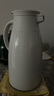 JEKO&JEKO保溫壺家用熱水瓶暖水壺大容量宿舍開(kāi)水瓶玻璃內膽 1.9L淺灰色 曬單實(shí)拍圖