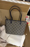 Tory Burch 湯麗柏琦【12期免息】T MONOGRAM 小號拉鏈托特包TB 152299 海軍藍 405 OS 曬單實(shí)拍圖