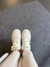 安踏板鞋小零感女鞋2025新款厚底增高百搭休閑鞋學(xué)生輕便軟底運動(dòng)鞋女 象牙白/沙?；?37.5 曬單實(shí)拍圖