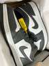 Jordan男子休閑鞋喬丹AJ1 JORDAN 1 運動(dòng)鞋553558-044灰白43 曬單實(shí)拍圖
