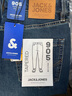 杰克·瓊斯（JACK&JONES） 男裝秋季牛仔褲日常紐扣拉鏈雙側插袋水洗貓須九分褲225332069 曬單實(shí)拍圖