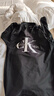 Calvin KleinJeans25秋季新款男士休閑經(jīng)典ck字母印花打底衫圓領(lǐng)長(cháng)袖T恤上衣 UB1-太空黑 L 曬單實(shí)拍圖