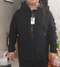 迪卡儂新款男士戶(hù)外山地徒步防風(fēng)防水MH500夾克亞洲版型黑色XL-5455075 曬單實(shí)拍圖