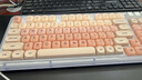 羅技（Logitech）ALTO KEYS K98M/K98S客制化機械鍵盤(pán) 無(wú)線(xiàn)藍牙鍵盤(pán)雙模mac ipad鍵盤(pán)98鍵游戲辦公家用鍵盤(pán)AI熱插拔 K98M星暮紫+粉底液鍵帽 曬單實(shí)拍圖