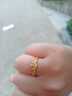 中國黃金【皇冠】黃金戒指女款足金戒指情人節生日禮物送女友老婆結婚紀念 鉆石皇冠戒指#14+證書(shū)禮盒-1.10 曬單實(shí)拍圖