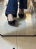ZARA2025秋季新品黑色尖頭蝴蝶結漆皮淺口高跟鞋外穿細跟露跟涼鞋 黑色 37 曬單實(shí)拍圖