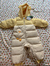 巴拉巴拉童裝嬰兒羽絨服連體衣2025寶寶冬裝加厚哈衣爬服萌趣208425120214 曬單實拍圖
