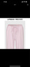 UR2025冬季新款女裝簡(jiǎn)約休閑純色百搭抽繩喇叭褲UYY650092 淺粉色 XS 曬單實(shí)拍圖