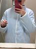 全棉時代睡衣【100%棉空氣褶皺紗夾棉暖而不悶】男女士家居服情侶套裝 曬單實拍圖