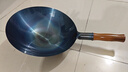 榮事達（Royalstar）章丘手工鍛打鐵鍋圓底老式炒鍋無(wú)涂層不粘炒菜鍋燃氣灶無(wú)蓋32cm 曬單實(shí)拍圖