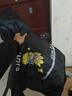 新日電動(dòng)車(chē)冬季擋風(fēng)被加絨加厚摩托車(chē)防風(fēng)罩男女通用電瓶車(chē)擋風(fēng)罩 黑色小新-加大護肩+反光條+口袋 曬單實(shí)拍圖