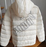 彪馬新款兒童羽絨服連帽 奶白10501 150  曬單實(shí)拍圖