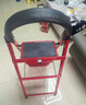 樂(lè )優(yōu)佰易梯子家用梯人字梯伸縮梯折疊梯子加厚多功能登高室內梯子六步紅色 曬單實(shí)拍圖