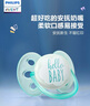 新安怡（AVENT）飛利浦進(jìn)口安撫奶嘴新生嬰兒防脹氣0-6-18個(gè)月寶寶硅膠奶嘴馬卡龍  0-6個(gè)月 1只裝 馬卡龍藍/小萌新 曬單實(shí)拍圖