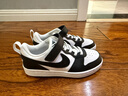 NIKE 耐克童鞋男女童休閑板鞋COURT BOROUGH魔術(shù)貼運動(dòng)鞋小童 曬單實(shí)拍圖