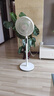 美的（Midea）【幸運草安睡1S】一級能效直流變頻聲控電風扇家用遙控臥室靜音落地扇臺式桌面抗菌大風力轉頁扇 曬單實拍圖