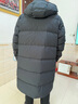 雪中飛（SNOWFLYING）東北加厚中老年人防寒羽絨服男士中長(cháng)款爸爸冬裝寬松極寒外套冬季 藏青色 XL (180) 推薦155~170斤 曬單實(shí)拍圖
