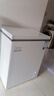 美的（Midea）143升冰柜低霜家用囤貨小冷柜冷藏冷凍兩用一級能效母乳小冰箱BD/BC-143KMD(E)家電國家補貼20% 曬單實(shí)拍圖