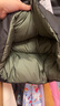 雪中飛【雙面穿】?jì)和鸾q服冬新款男女童保暖加厚面包服外套 橄欖灰綠 140 曬單實(shí)拍圖