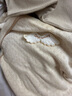 OAK FAMILY新生嬰兒衣服寶寶護肚衣高腰護肚褲長(cháng)袖長(cháng)褲連體衣 燕麥棕（護肚褲） 73cm 曬單實(shí)拍圖