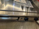 樂(lè )創(chuàng  )（lecon）電扒爐商用煎牛扒鐵板燒商用設備鐵板燒魷魚(yú)雞蛋灌餅手抓餅烤冷面機器 【超大扒板73*40】820B雙控鐵板|贈送豪禮 曬單實(shí)拍圖