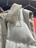 茵曼2025秋冬女裝新款撞色翻領(lǐng)羽絨服馬甲休閑無(wú)袖寬松鴨絨外套 暖杏色 S 曬單實(shí)拍圖