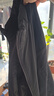 蕉下（beneunder）外套男立領(lǐng)夾克棉服氣絨服中暖戶(hù)外休閑CL234漫暮黑L 曬單實(shí)拍圖