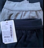 紅豆內衣男純棉秋褲男全棉保暖褲2條裝彈力打底棉毛褲 灰+黑 曬單實(shí)拍圖
