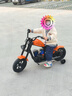 暴風(fēng)騎士?jì)和妱?dòng)摩托車(chē)兩輪電動(dòng)車(chē)3-12歲童車(chē)代步車(chē)電動(dòng)平衡車(chē)復古小電摩 探索版【換電藍牙煙霧】暴風(fēng)橙 曬單實(shí)拍圖