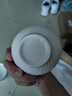 傳旗陶瓷碗中式白瓷小碗家用4.5英寸米飯碗喝湯碗套裝玄月系列10只裝 曬單實(shí)拍圖