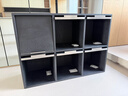 梵也家具時(shí)隱組合柜模塊自由客廳黑色儲物柜書(shū)柜實(shí)木展示柜電視柜邊柜 六格柜 曬單實(shí)拍圖