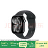 Apple/蘋(píng)果 Watch S11 智能手表GPS款46毫米亮黑色鋁金屬表殼黑色運動(dòng)型表帶S/M MEVG4CH/B 曬單實(shí)拍圖