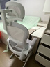 南皇電腦椅初高中學(xué)生學(xué)習椅書(shū)桌寫(xiě)字作業(yè)椅矯姿檔位升降青少年座椅子 沉穩灰-正姿腰托-無(wú)頭枕 不可調節 可旋轉可升降扶手 曬單實(shí)拍圖