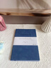 嘉然恒商務(wù)膚感羊巴皮筆記本本子A5加厚軟皮面記事本文具高顏值辦公用品工作日志會議記錄本企業(yè)定制藍色 曬單實拍圖