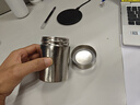 京東京造 茶葉罐 密封罐普洱茶便攜旅行存茶儲裝茶大口徑【純鈦】280ml 曬單實(shí)拍圖
